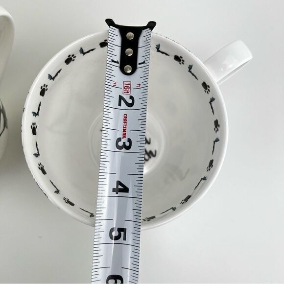 2 Portobello Wicked Witch Dalmatian and Halloween Skeleton Speak No Evil Mugs - Picture 8 of 8